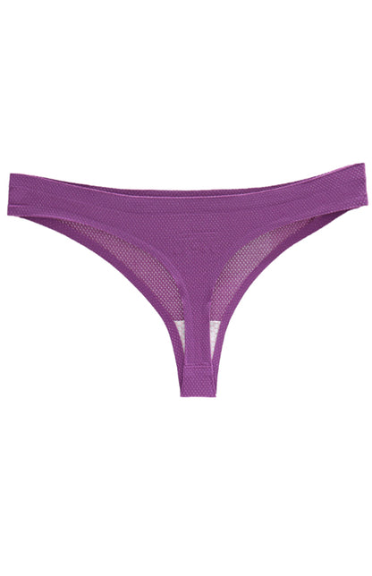 Women's Mesh Breathable Comfort Seamless Thongs