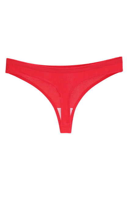 Women's Mesh Breathable Comfort Seamless Thongs