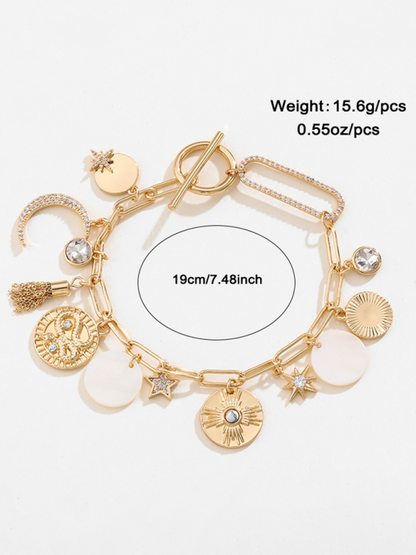 New Starry Sky Magic Necklace Bracelet Earrings