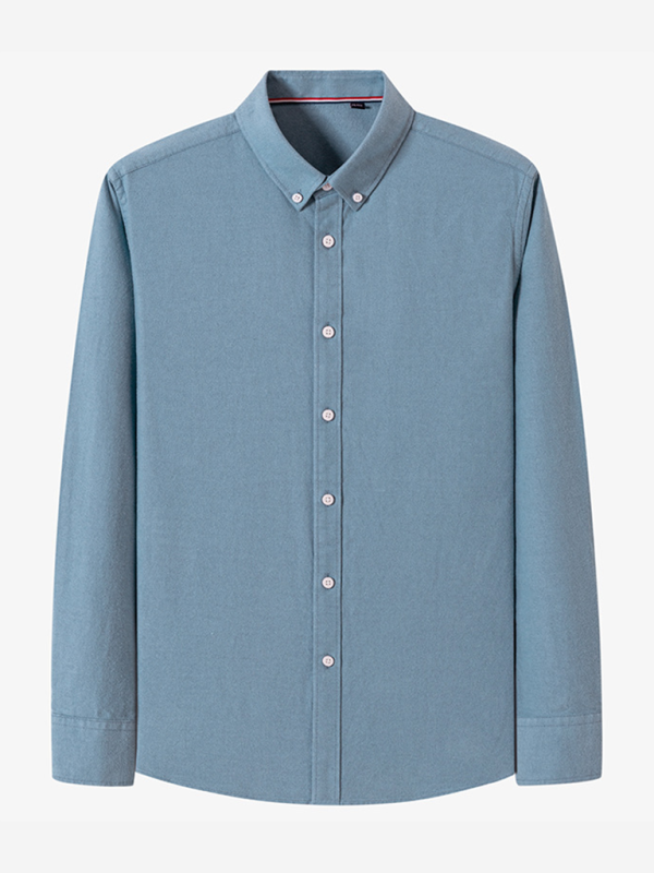 Men's Brushed Oxford Long Sleeve Shirt