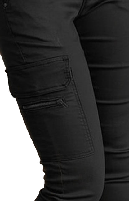 Ladies Casual Fashion Low Waist Skinny Pants