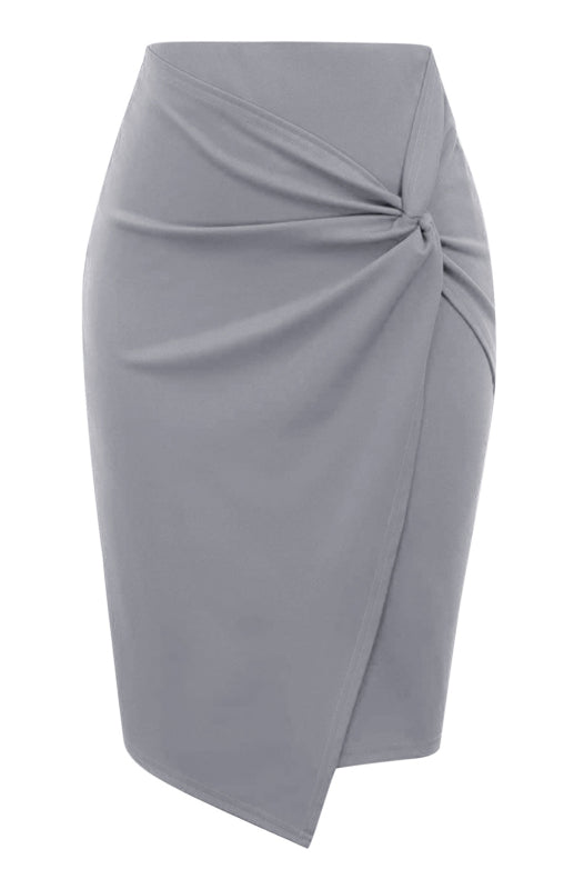 Ladies Casual Fashion Pleated Skirt