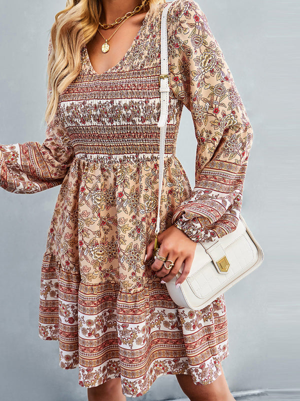 Women's Bohemian fashion casual dress