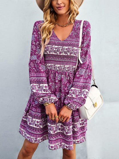 Women's Bohemian fashion casual dress