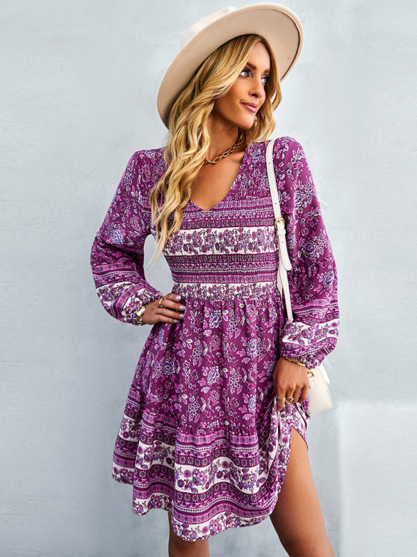 Women's Bohemian fashion casual dress