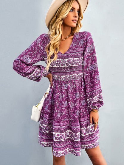 Women's Bohemian fashion casual dress