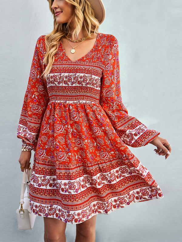 Women's Bohemian fashion casual dress