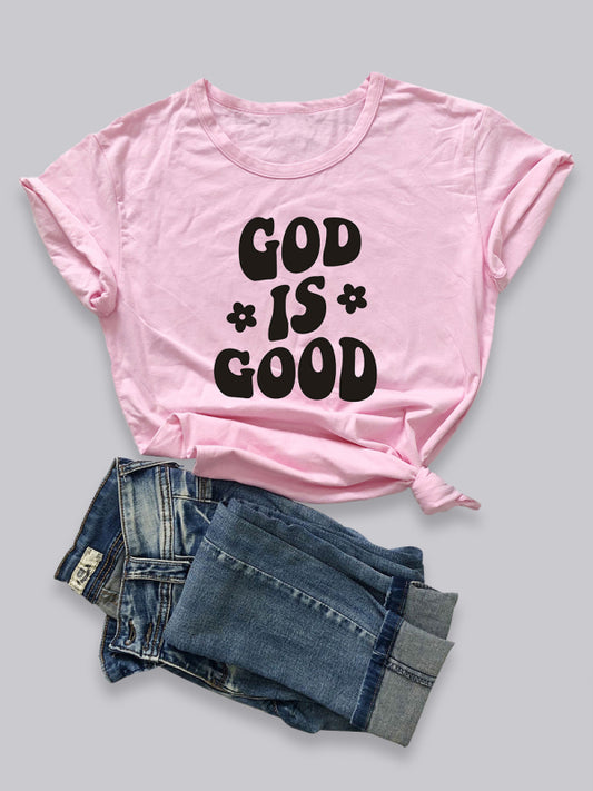 Women's Faith Graphic Tee Casual Wear