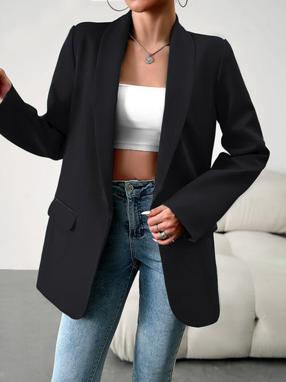 Temperament commuter lapel ladies blazer suit