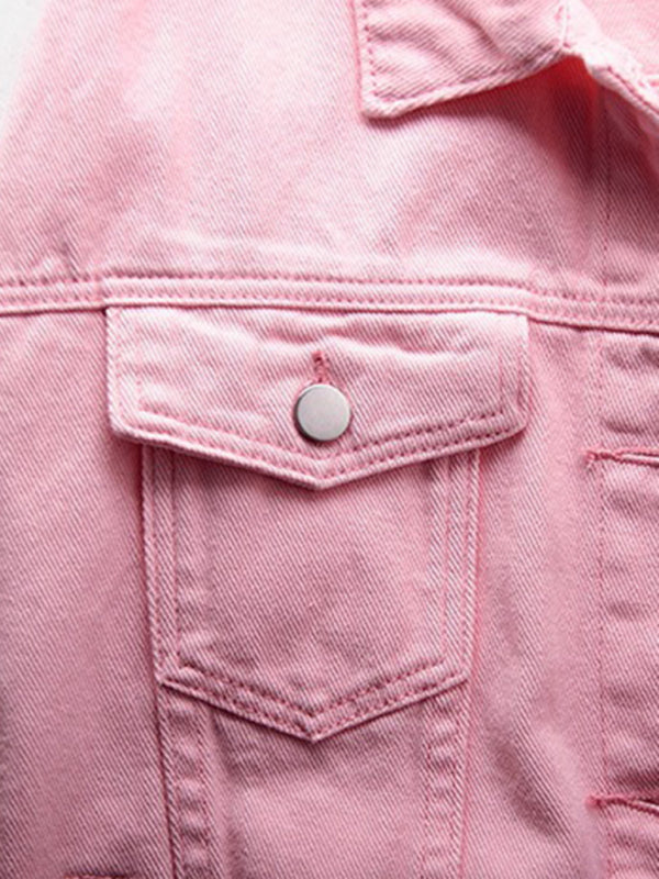 Women's New Colorful Large Size Denim Jacket