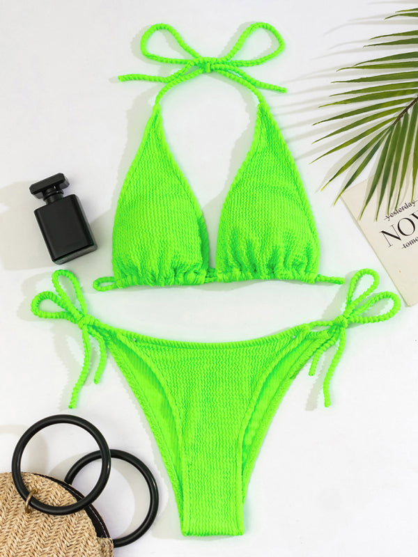 Sexy Polyester Bikini with Moderate Elasticity for Spring-Summer Collection