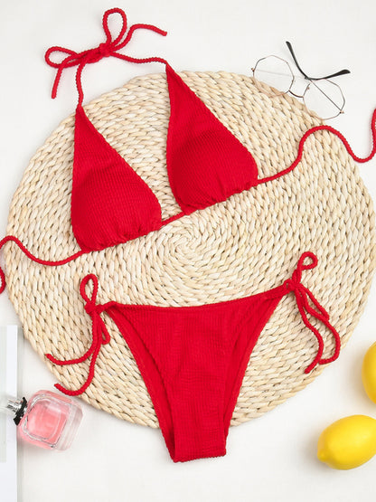 Sexy Polyester Bikini with Moderate Elasticity for Spring-Summer Collection