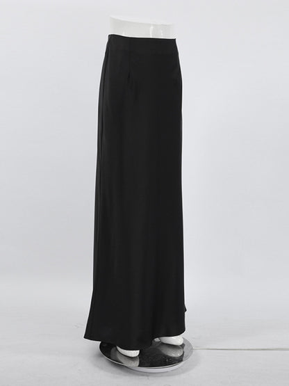 Elegant Self-Design Grace Skirt for Women's Spring-Summer Wardrobe