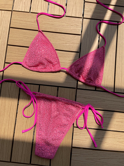 New fashionable strap triangle bikini