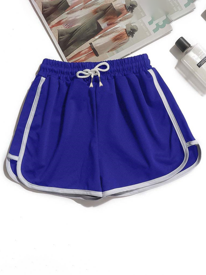 New sports style three-quarter shorts yoga loose hot pants