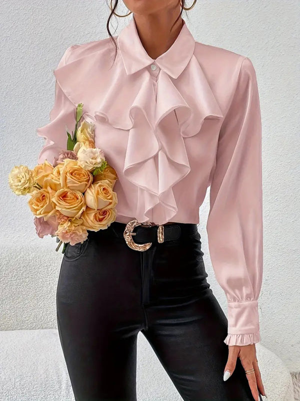 Ruffled Layered Shirt