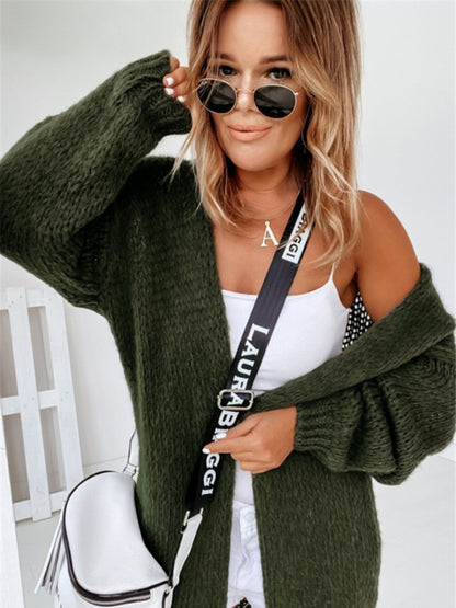 New loose knit cardigan