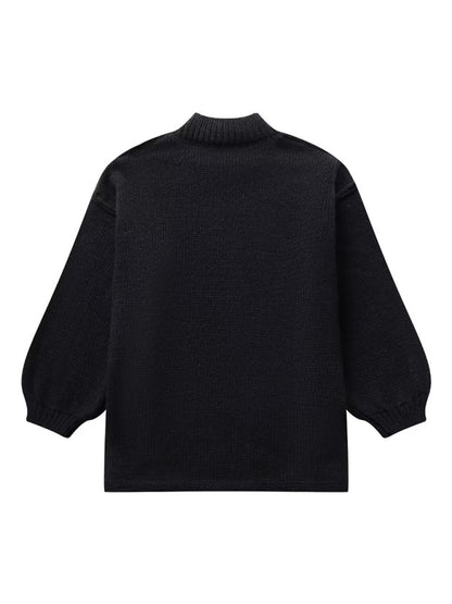 Fashion Loose Casual Knitted Pullover Sweater