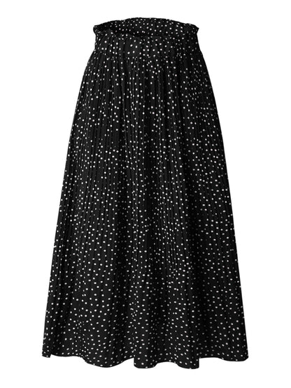 Ladies new pleated all-match skirt