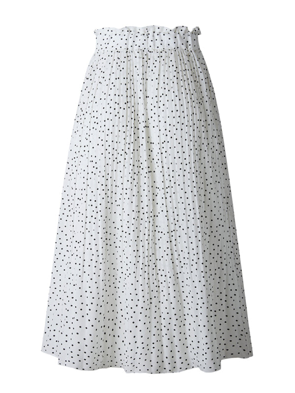 Ladies new pleated all-match skirt